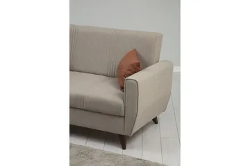 Dewan Bäddsoffa 2-sits - Beige - Möbler - Soffa - Bäddsoffa - 2 sits bäddsoffa
