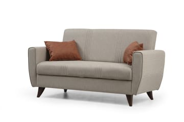 Dewan Bäddsoffa 2-sits - Beige - Möbler - Soffa - Bäddsoffa - 2 sits bäddsoffa