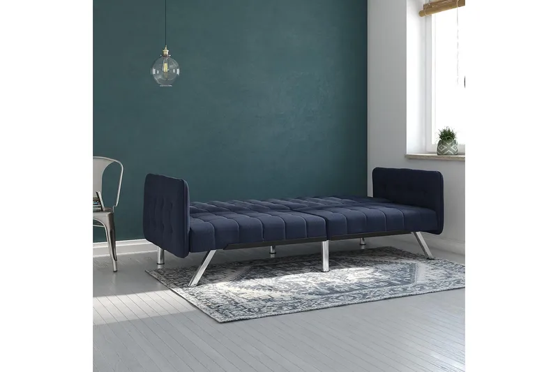 Emily Bäddsoffa Marinblå - Dorel Home - Möbler - Soffa - Bäddsoffa - 2 sits bäddsoffa