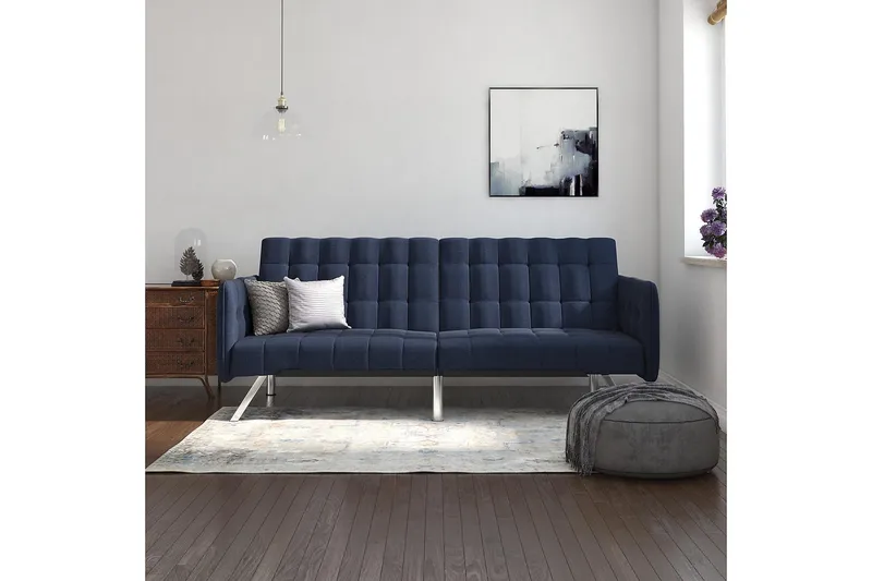 Emily Bäddsoffa Marinblå - Dorel Home - Möbler - Soffa - Bäddsoffa - 2 sits bäddsoffa