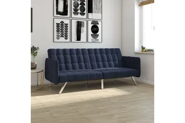 Emily Bäddsoffa Marinblå - Dorel Home - Möbler - Soffa - Bäddsoffa - 2 sits bäddsoffa