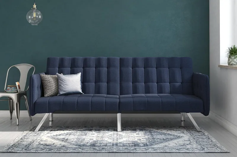 Emily Bäddsoffa Marinblå - Dorel Home - Möbler - Soffa - Bäddsoffa - 2 sits bäddsoffa