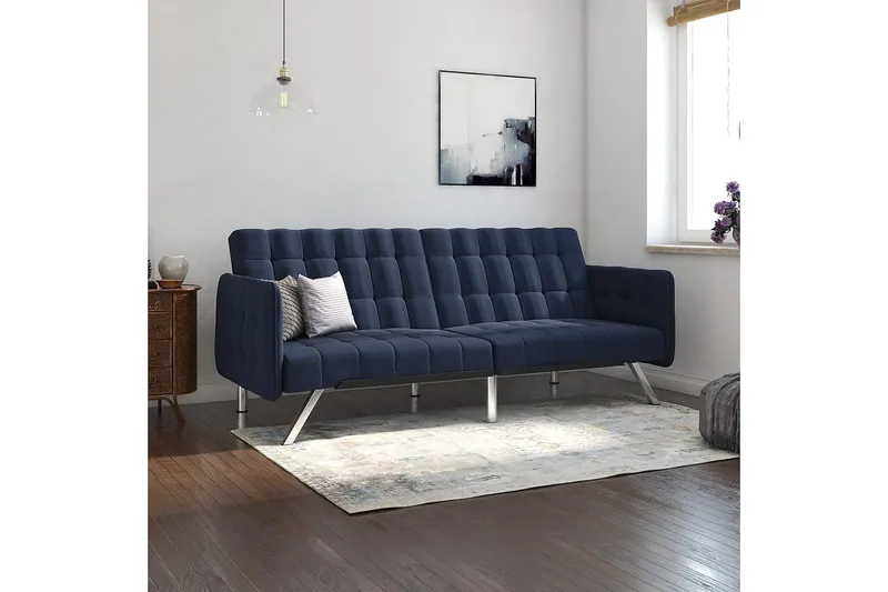 Emily Bäddsoffa Marinblå - Dorel Home - Möbler - Soffa - Bäddsoffa - 2 sits bäddsoffa