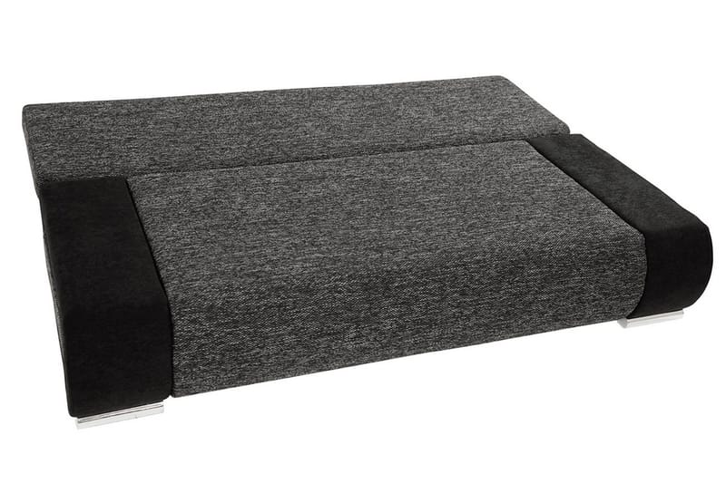 Emma Bäddsoffa 200x94x76 cm - Svart/Grå - Möbler - Soffa - Bäddsoffa - 2 sits bäddsoffa