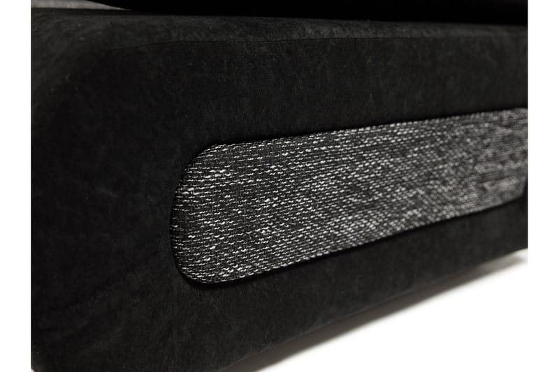 Emma Bäddsoffa 200x94x76 cm - Svart/Grå - Möbler - Soffa - Bäddsoffa - 2 sits bäddsoffa