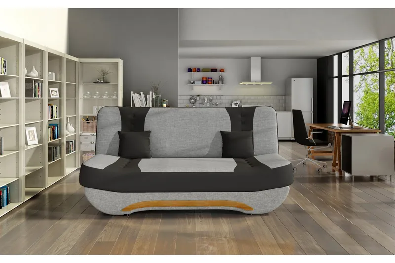 Fenga Bäddsoffa, Grå/Svart