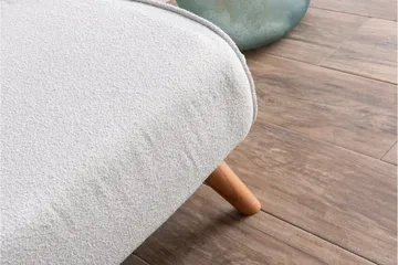 Folde Teddy Bäddfåtölj 2-sits Cream - Cream - Möbler - Soffa - Bäddsoffa - 2 sits bäddsoffa