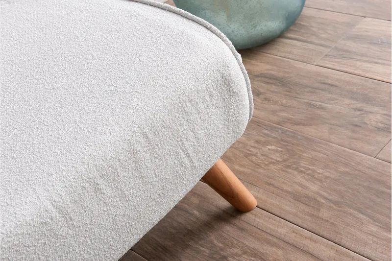 Folde Teddy Bäddfåtölj 2-sits Cream - Cream - Möbler - Soffa - Bäddsoffa - 2 sits bäddsoffa