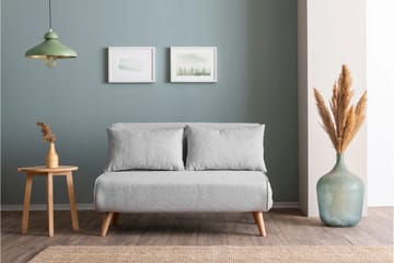 Folde Teddy Bäddfåtölj 2-sits Grå - Grå - Möbler - Soffa - Bäddsoffa - 2 sits bäddsoffa