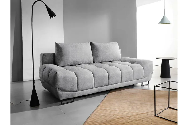 Graystone 2-sits Bäddsoffa - Ljusgrå - Möbler - Soffa - Bäddsoffa - 2 sits bäddsoffa