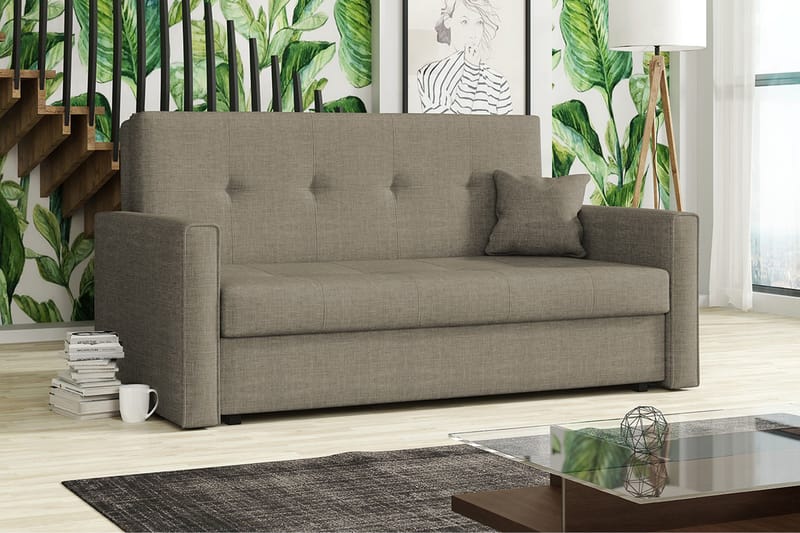 Hedensö Bäddsoffa - Grå - Möbler - Soffa - Bäddsoffa - 2 sits bäddsoffa