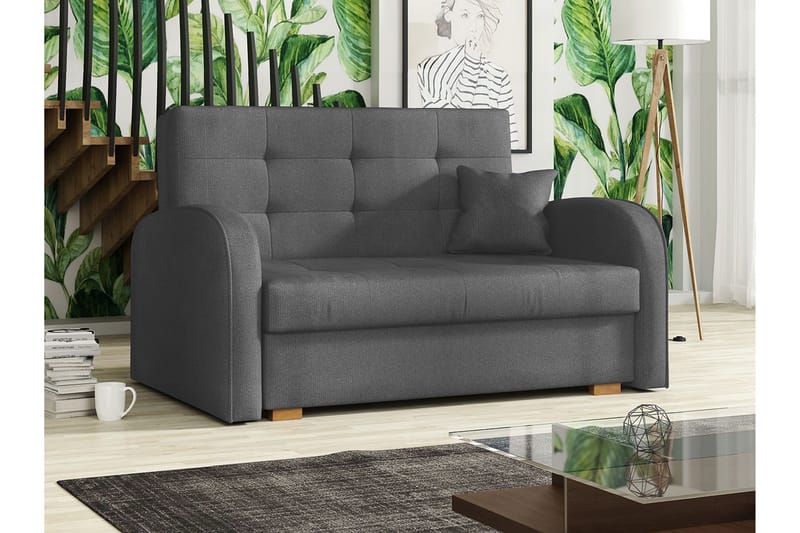 Hedensö Bäddsoffa - Mörkgrå - Möbler - Soffa - Bäddsoffa - 2 sits bäddsoffa