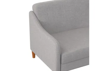 Jasper 2-sits Bäddsoffa Ljusgrå - Dorel Home - Möbler - Soffa - Bäddsoffa - 2 sits bäddsoffa