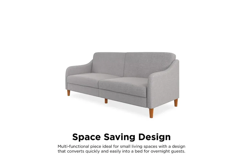 Jasper 2-sits Bäddsoffa Ljusgrå - Dorel Home - Möbler - Soffa - Bäddsoffa - 2 sits bäddsoffa