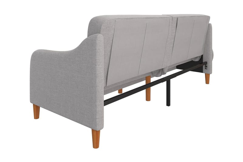Jasper 2-sits Bäddsoffa Ljusgrå - Dorel Home - Möbler - Soffa - Bäddsoffa - 2 sits bäddsoffa