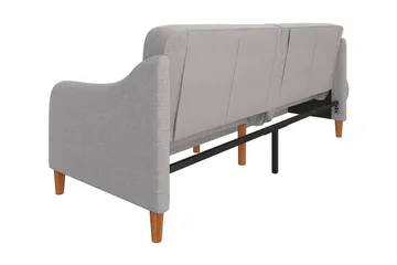 Jasper 2-sits Bäddsoffa Ljusgrå - Dorel Home - Möbler - Soffa - Bäddsoffa - 2 sits bäddsoffa