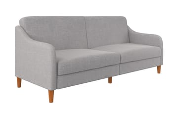 Jasper 2-sits Bäddsoffa Ljusgrå - Dorel Home - Möbler - Soffa - Bäddsoffa - 2 sits bäddsoffa