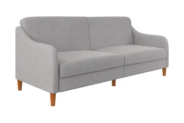 Jasper 2-sits Bäddsoffa Ljusgrå - Dorel Home - Möbler - Soffa - Bäddsoffa - 2 sits bäddsoffa