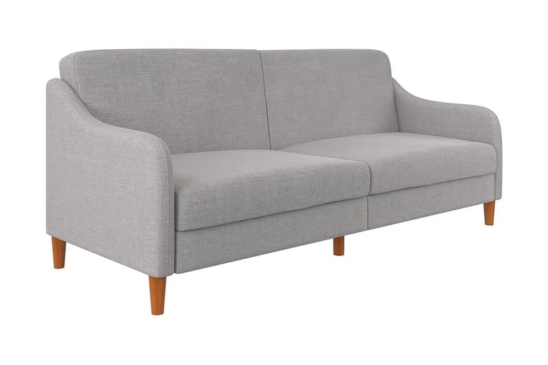 Jasper 2-sits Bäddsoffa Ljusgrå - Dorel Home - Möbler - Soffa - Bäddsoffa - 2 sits bäddsoffa