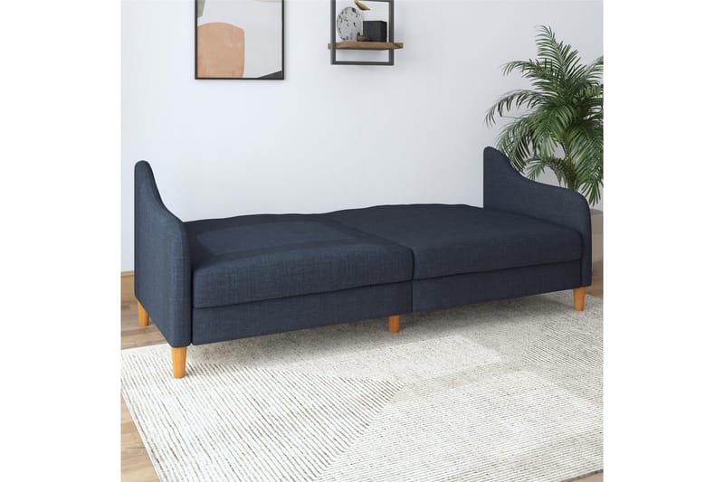 Jasper 2-sits Bäddsoffa Marinblå - Dorel Home - Möbler - Soffa - Bäddsoffa - 2 sits bäddsoffa