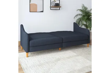 Jasper 2-sits Bäddsoffa Marinblå - Dorel Home - Möbler - Soffa - Bäddsoffa - 2 sits bäddsoffa