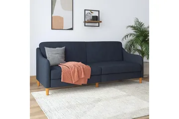 Jasper 2-sits Bäddsoffa Marinblå - Dorel Home - Möbler - Soffa - Bäddsoffa - 2 sits bäddsoffa