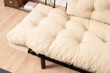 Jenica Bäddsoffa 2-sits - Beige - Möbler - Soffa - Bäddsoffa - 2 sits bäddsoffa