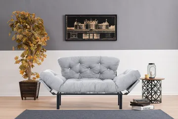 Jenica Bäddsoffa 2-sits - Grå - Möbler - Soffa - Bäddsoffa - 2 sits bäddsoffa