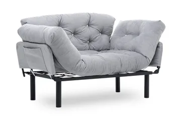 Jenica Bäddsoffa 2-sits - Grå - Möbler - Soffa - Bäddsoffa - 2 sits bäddsoffa