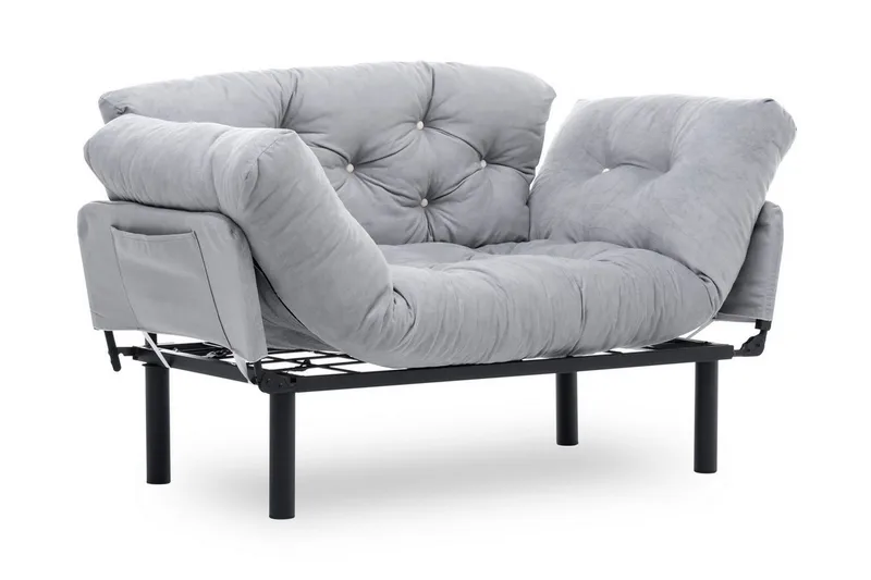 Jenica Bäddsoffa 2-sits - Grå - Möbler - Soffa - Bäddsoffa - 2 sits bäddsoffa