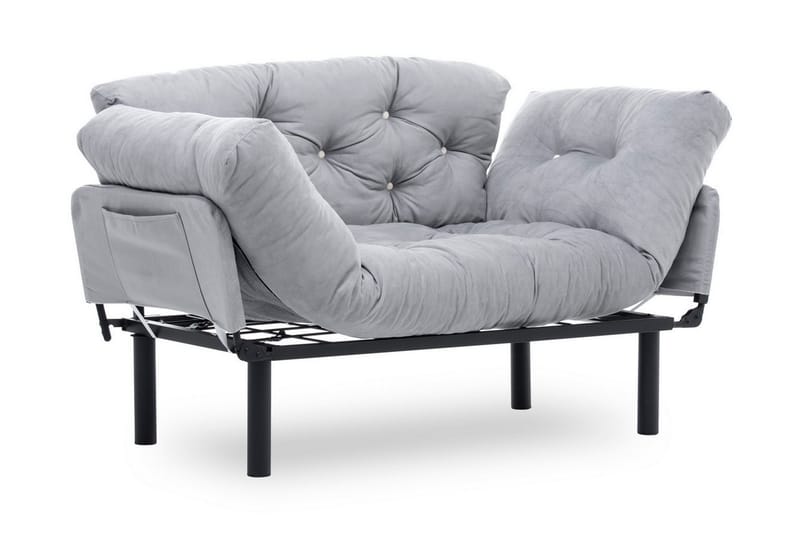 Jenica Bäddsoffa 2-sits - Grå - Möbler - Soffa - Bäddsoffa - 2 sits bäddsoffa