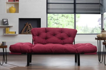 Jenica Bäddsoffa 2-sits - Vinröd - Möbler - Soffa - Bäddsoffa - 2 sits bäddsoffa