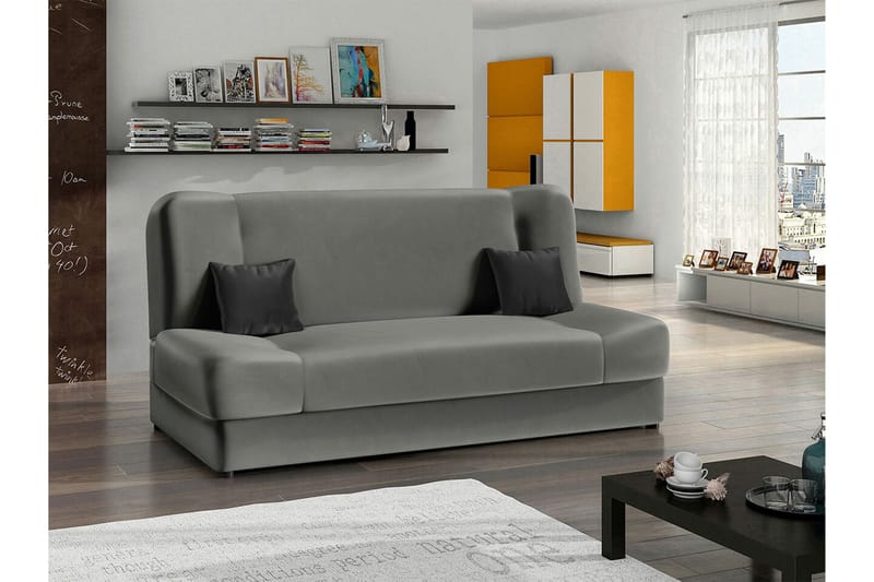 Kintore 2-sits Bäddsoffa - Grå - Möbler - Soffa - Bäddsoffa - 2 sits bäddsoffa