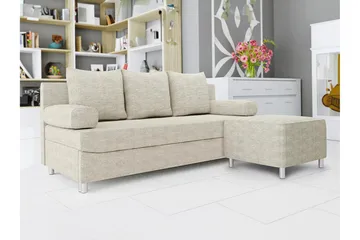 Kintore 2-sits Bäddsoffa NO_BRAND beige - Möbler - Soffa - Bäddsoffa - 2 sits bäddsoffa
