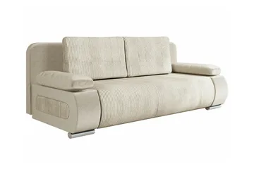 Kintore 2-sits Bäddsoffa NO_BRAND beige - Möbler - Soffa - Bäddsoffa - 2 sits bäddsoffa