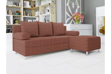 Kintore 2-sits Bäddsoffa NO_BRAND Brown - Möbler - Soffa - Bäddsoffa - 2 sits bäddsoffa