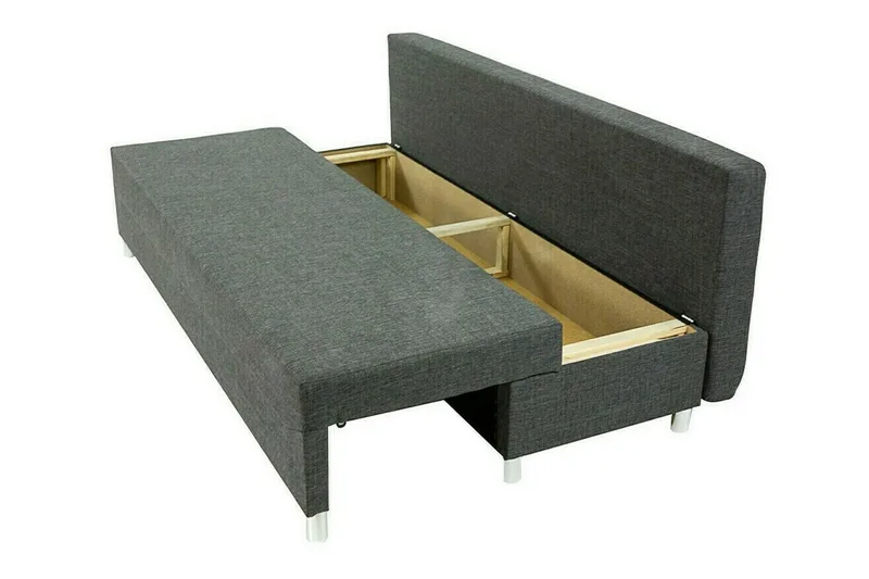 Kintore 2-sits Bäddsoffa NO_BRAND Brown - Möbler - Soffa - Bäddsoffa - 2 sits bäddsoffa