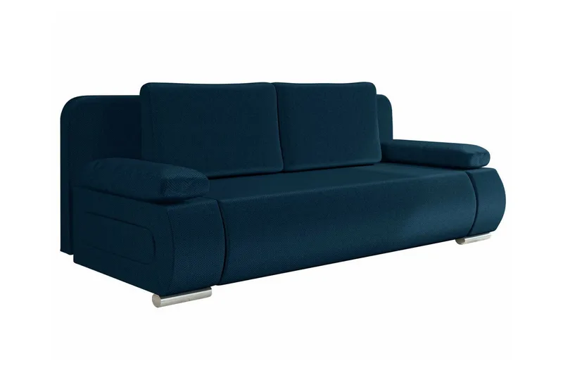 Kintore 2-sits Bäddsoffa NO_BRAND Dark blue - Möbler - Soffa - Bäddsoffa - 2 sits bäddsoffa