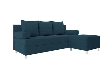 Kintore 2-sits Bäddsoffa NO_BRAND Dark blue - Möbler - Soffa - Bäddsoffa - 2 sits bäddsoffa