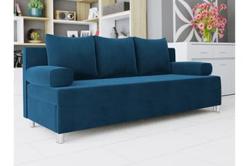 Kintore 2-sits Bäddsoffa NO_BRAND Dark blue - Möbler - Soffa - Bäddsoffa - 2 sits bäddsoffa