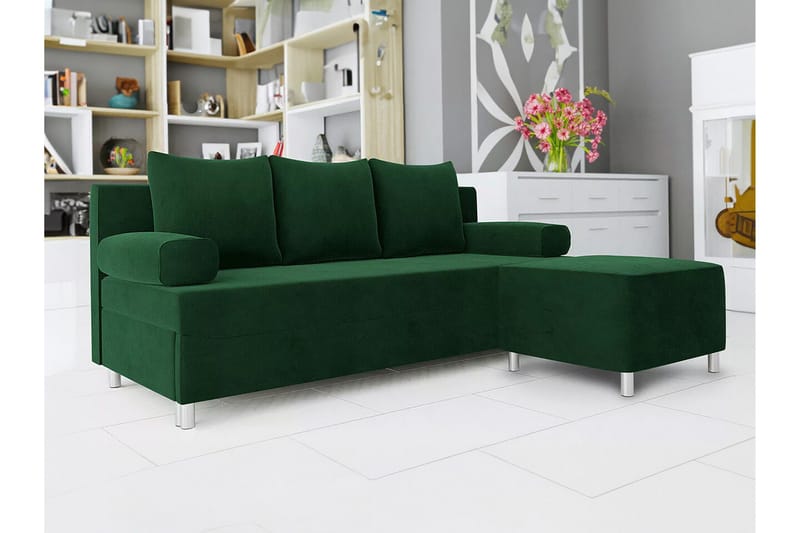 Kintore 2-sits Bäddsoffa NO_BRAND Dark green - Möbler - Soffa - Bäddsoffa - 2 sits bäddsoffa