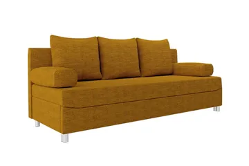 Kintore 2-sits Bäddsoffa NO_BRAND Dark yellow - Möbler - Soffa - Bäddsoffa - 2 sits bäddsoffa
