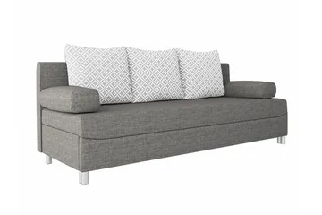 Kintore 2-sits Bäddsoffa NO_BRAND Light grey/Dark grey - Möbler - Soffa - Bäddsoffa - 2 sits bäddsoffa