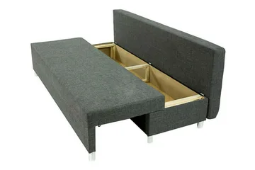 Kintore 2-sits Bäddsoffa NO_BRAND Light grey/Dark grey - Möbler - Soffa - Bäddsoffa - 2 sits bäddsoffa