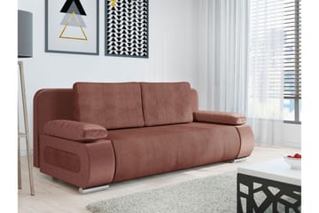 Kintore 2-sits Bäddsoffa NO_BRAND Red - Möbler - Soffa - Bäddsoffa - 2 sits bäddsoffa