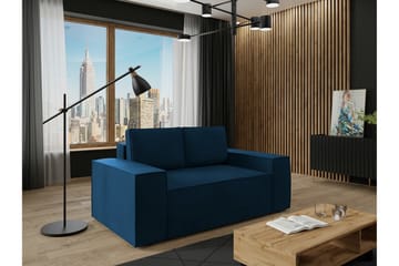 Knocklong 2-sits Bäddsoffa - Blå - Möbler - Soffa - Bäddsoffa - 2 sits bäddsoffa