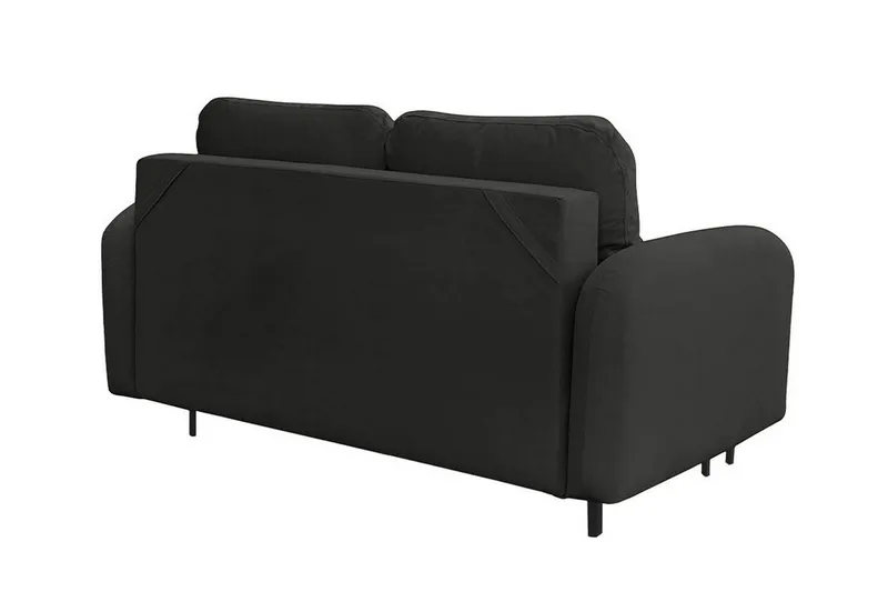 Knocklong 2-sits Bäddsoffa Black - Möbler - Soffa - Bäddsoffa - 2 sits bäddsoffa