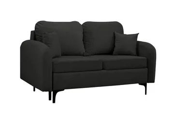 Knocklong 2-sits Bäddsoffa Black - Möbler - Soffa - Bäddsoffa - 2 sits bäddsoffa