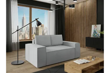 Knocklong 2-sits Bäddsoffa - Grå - Möbler - Soffa - Bäddsoffa - 2 sits bäddsoffa