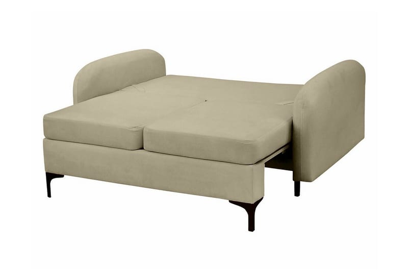 Knocklong 2-sits Bäddsoffa NO_BRAND beige - Möbler - Soffa - Bäddsoffa - 2 sits bäddsoffa
